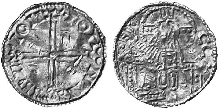 DÄNEMARK Svend Estridsen, 1047-1074. Pfennig, Lund.