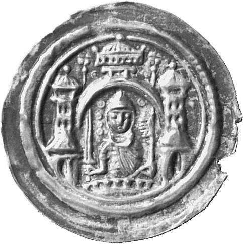 BRANDENBURG Albrecht der Bär, 1134-1157. Brakteat, Wegeleben, Ballenstedt oder Aschersleben.