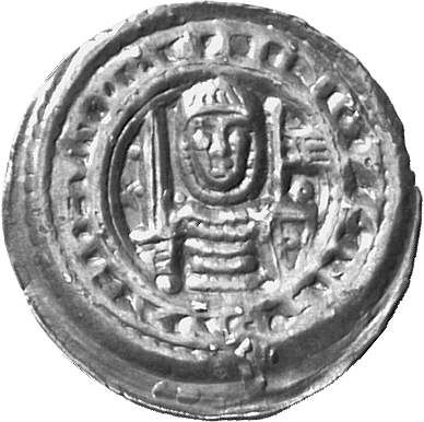 BRANDENBURG Otto II., 1184-1205. Brakteat, Stendal.