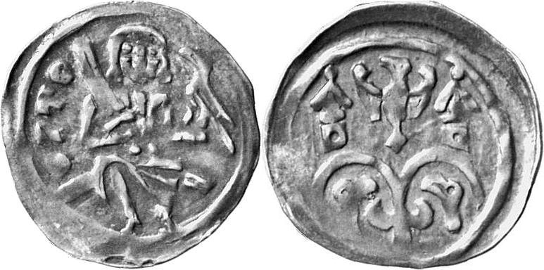 BRANDENBURG Otto IV., 1266-1308. Denar, Brandenburg.