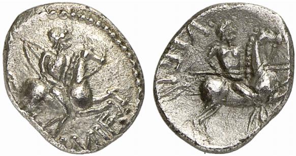 BRITANNIA ATREBATES. Verica, 10-43. AR-"Unit", 25/35;