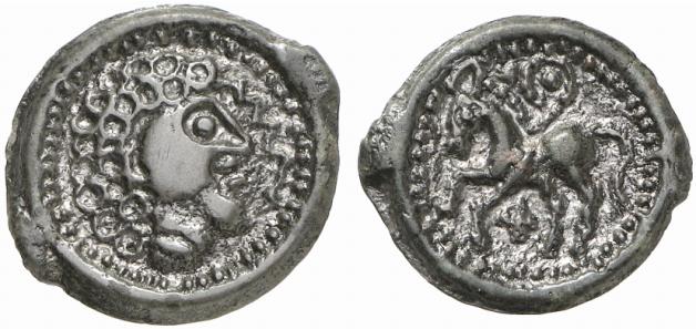 GALLIA SUESSIONES. Æs, um 100/50 v. Chr.;