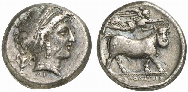 CAMPANIA NEAPOLIS. AR-Didrachme, 320/300 v. Chr.;