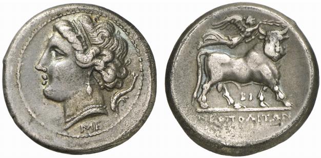 CAMPANIA NEAPOLIS. AR-Didrachme, 275/250 v. Chr.;