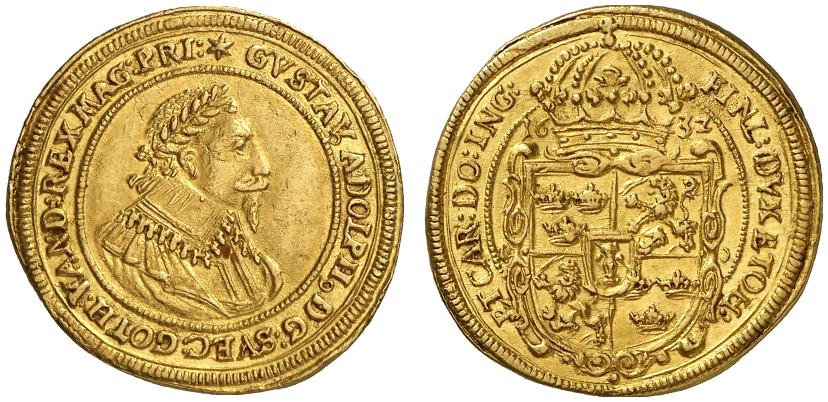NÜRNBERG STADT 2 Dukaten 1632,