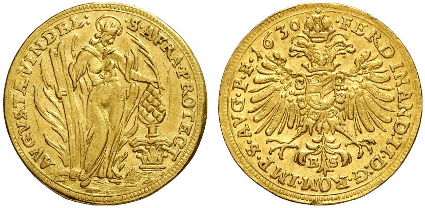 AUGSBURG STADT Dukat 1630,