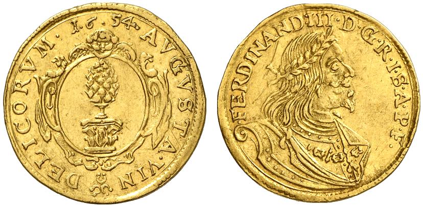 AUGSBURG STADT Dukat 1654,
