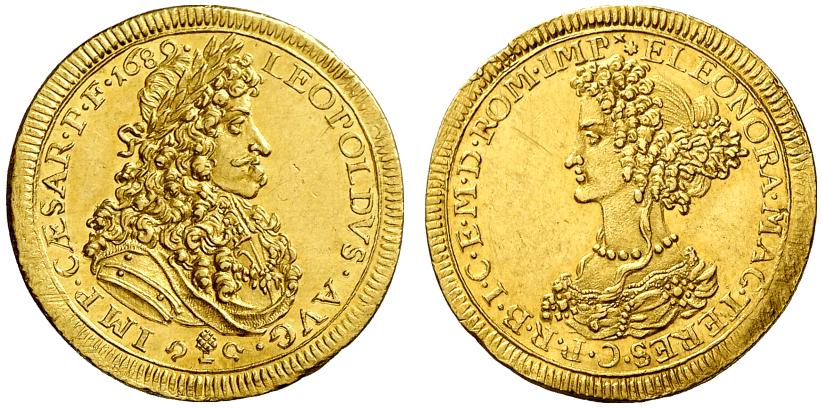 AUGSBURG STADT Dukat 1689,