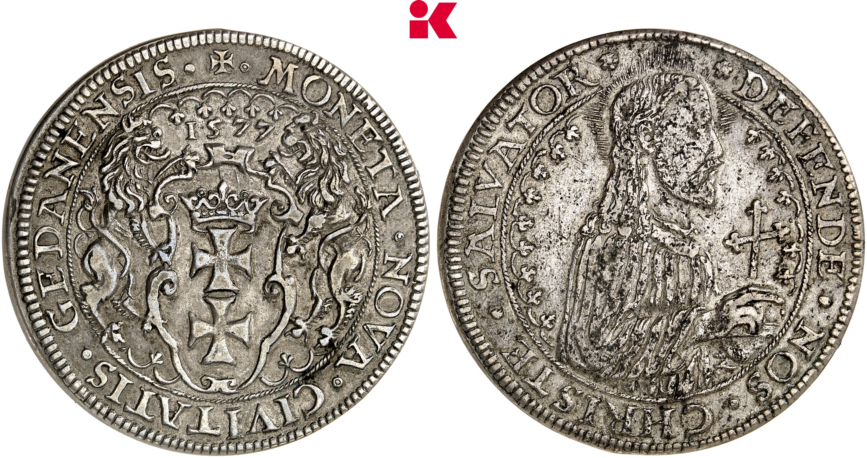 POLEN DANZIG Stadt. Reichstaler 1577,