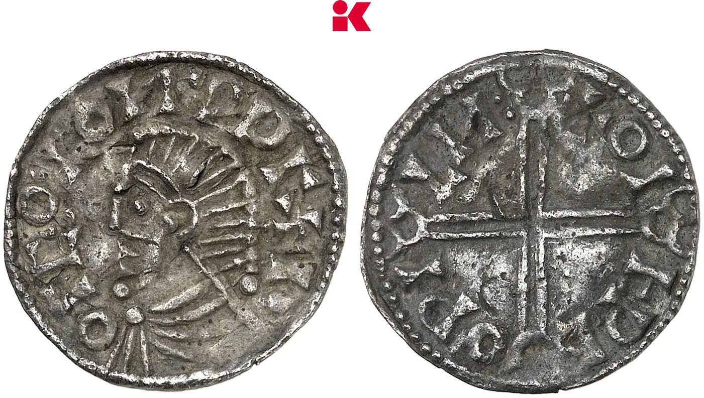 SCHWEDEN KÖNIGREICH Olaf Skötkonung, 994-1021/1022. Pfennig, um 1005, Sigtuna.