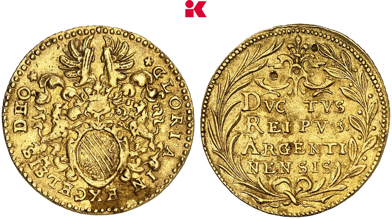 FRANKREICH/ELSASS STRASSBURG Dukat o. J. (1650).