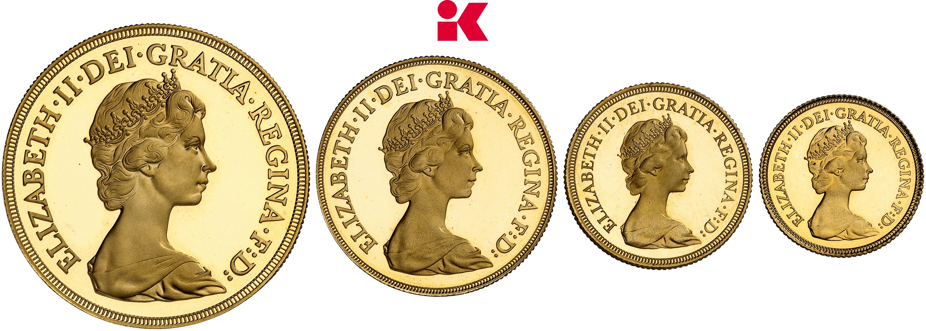 GROSSBRITANNIEN / IRLAND ENGLAND Elizabeth II, 1952-2022. Proof Set 1980,