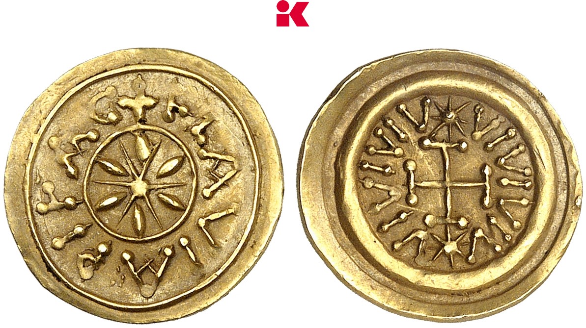 ITALIEN TOSKANA Anonym. Tremissis, 700/750, Pisa;
