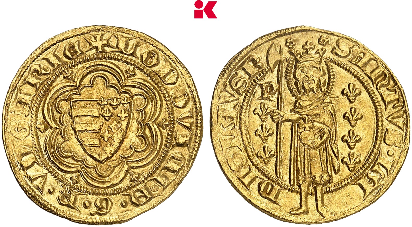 UNGARN Ludwig I., 1342-1382. Goldgulden o. J. (1364-1372), Buda.