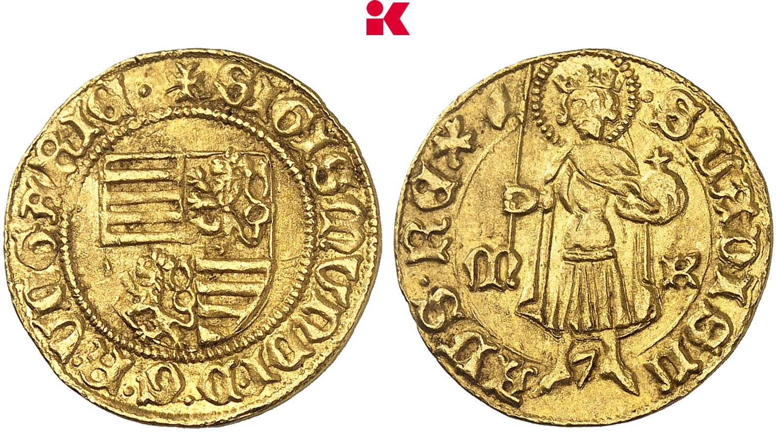 UNGARN Sigismund, 1387-1437. Goldgulden o. J. (um 1404/1405), Kremnitz.