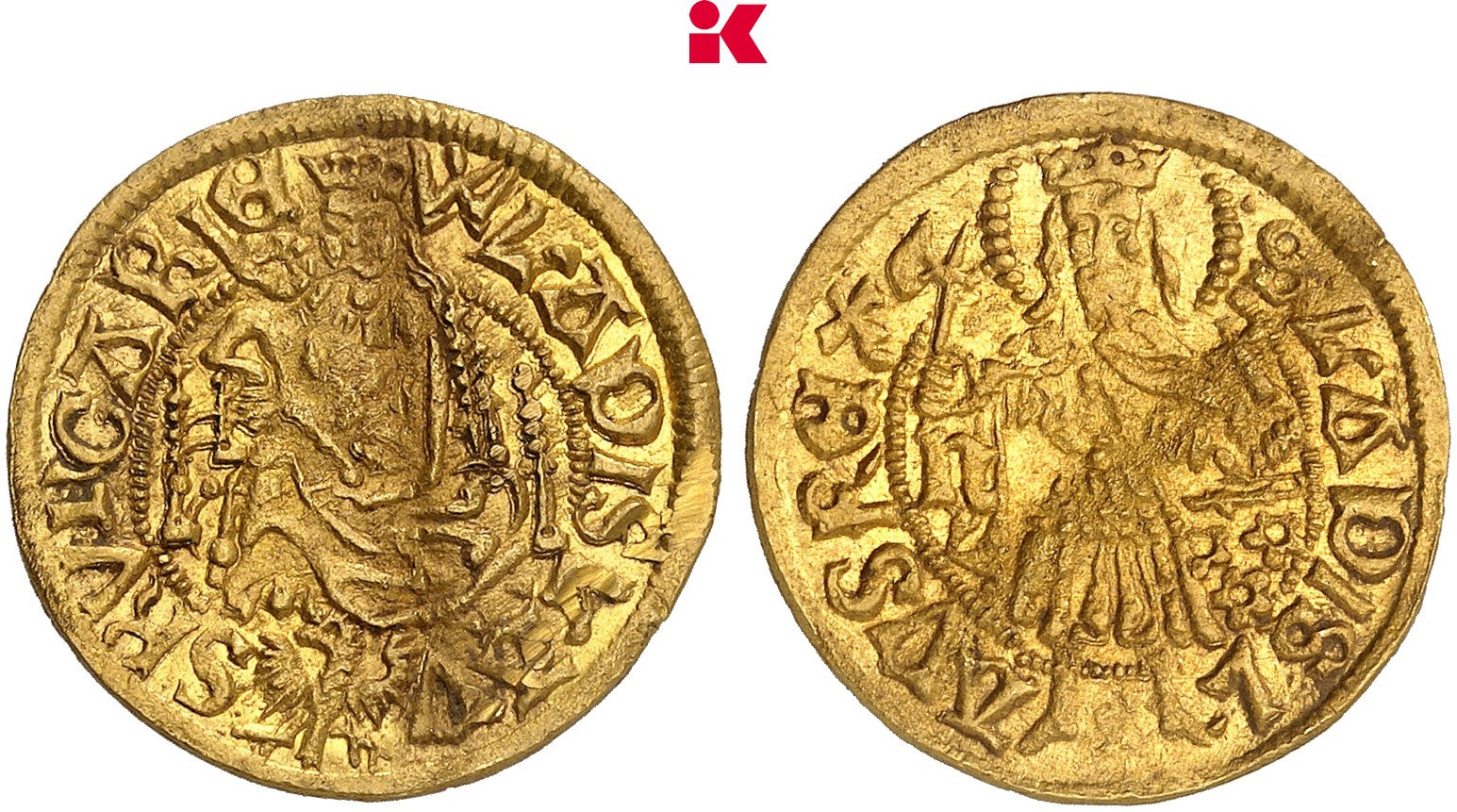 UNGARN Wladislaus II., 1490-1516. Goldgulden o. J. (nach 1491), Hermannstadt.