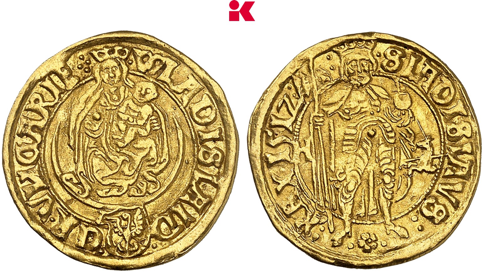 UNGARN Wladislaus II., 1490-1516. Goldgulden 1512, Hermannstadt.