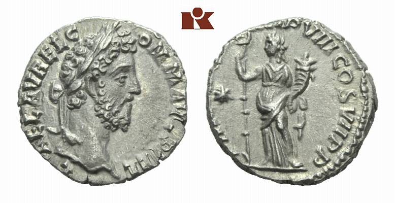 MÜNZEN DER RÖMISCHEN KAISERZEIT Commodus, 177-192. AR-Denar, 192, Rom;