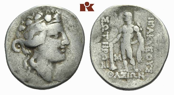 THRACIA THASOS. AR-Tetradrachme 168/148 v. Chr.;