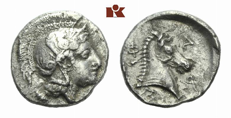 THESSALIA PHARSALOS. AR-Hemidrachme, 440/425 v. Chr.;