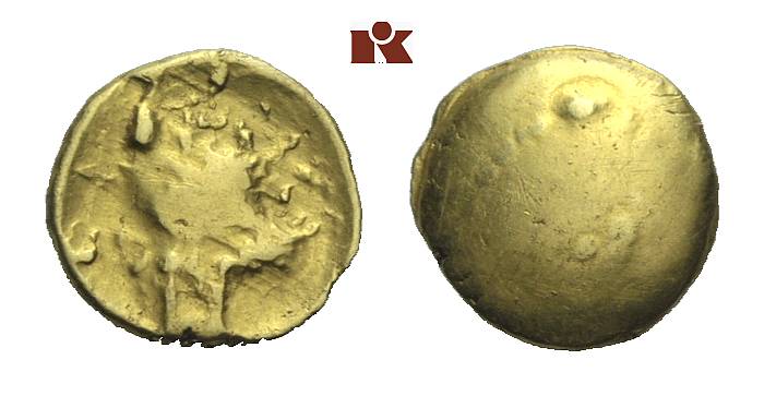 BELGICA ANONYM. AV-1/4 Stater, 60/25 v. Chr.;