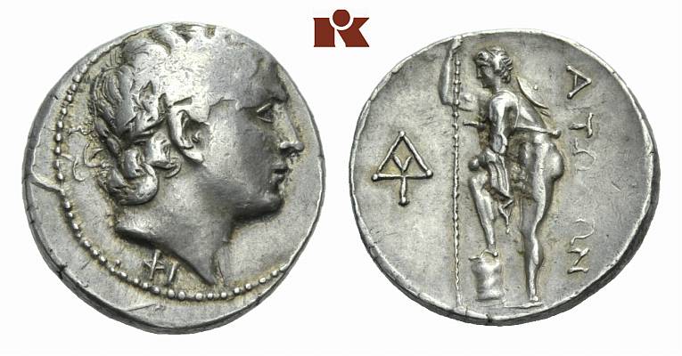 AITOLIA Liga, 279-168 v. Chr. AR-Didrachme, 220/205 v. Chr.;
