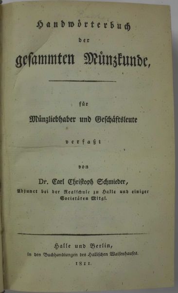 BIBLIOPHILE WERKE SCHMIEDER, C.C.