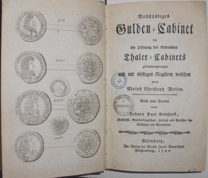 BIBLIOPHILE WERKE WEISE, A.C.