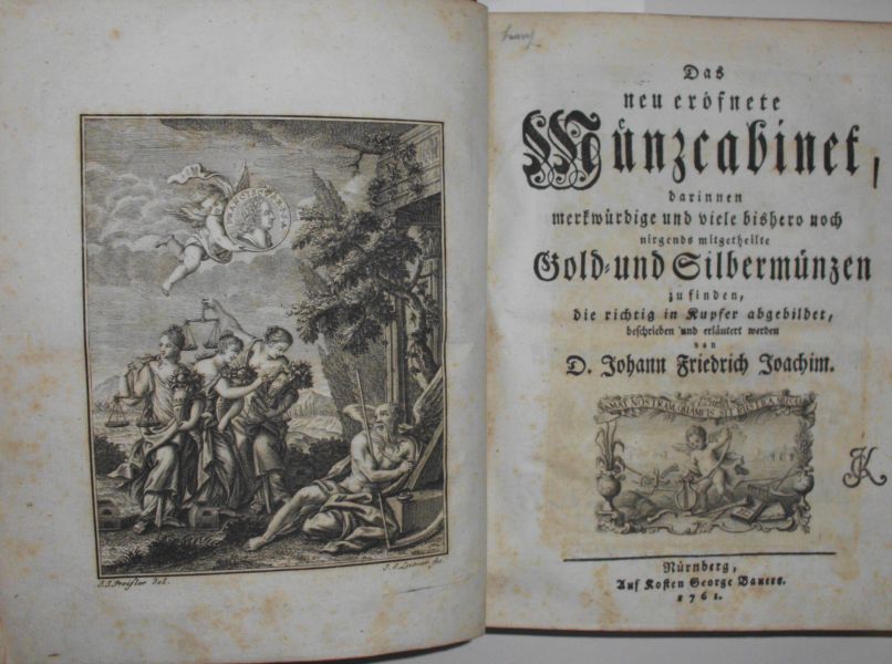 BIBLIOPHILE WERKE JOACHIM, J.F. (1713-1767).