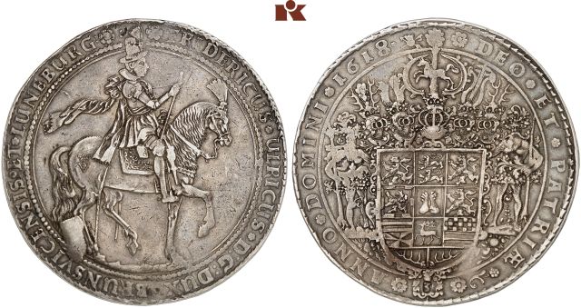 BRAUNSCHWEIG-WOLFENBÜTTEL, FÜRSTENTUM Friedrich Ulrich, 1613-1634.