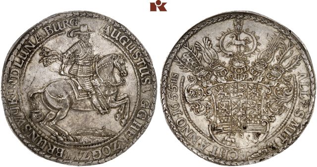 BRAUNSCHWEIG-WOLFENBÜTTEL, FÜRSTENTUM August der Jüngere, 1635-1666.