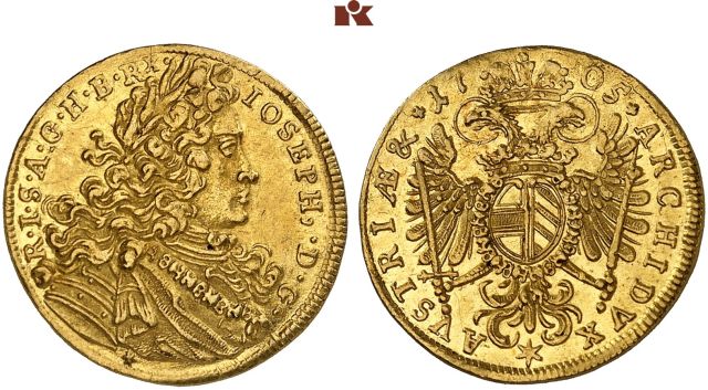 HERZOGTUM, SEIT 1623 KURFÜRSTENTUM, SEIT 1806 KÖNIGREICH Unter habsburgischer Besetzung, 1705-1715.