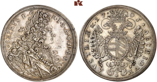 HERZOGTUM, SEIT 1623 KURFÜRSTENTUM, SEIT 1806 KÖNIGREICH Unter habsburgischer Besetzung, 1705-1715.