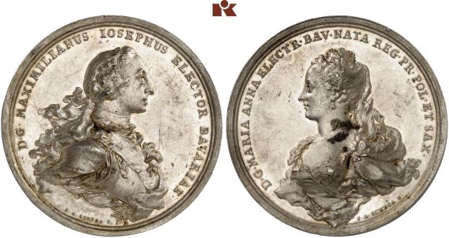 HERZOGTUM, SEIT 1623 KURFÜRSTENTUM, SEIT 1806 KÖNIGREICH Maximilian III. Joseph, 1745-1777.
