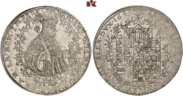 BRANDENBURG, MARKGRAFSCHAFT, SEIT DEM 14. JAHRHUNDERT KURFÜRSTENTUM Friedrich Wilhelm, der Große Kurfürst, 1640-1688.