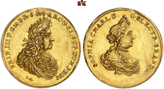 BRANDENBURG, MARKGRAFSCHAFT, SEIT DEM 14. JAHRHUNDERT KURFÜRSTENTUM Friedrich III., 1688-1701.