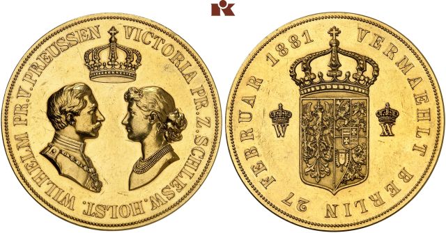PREUSSEN, KÖNIGREICH Wilhelm I., 1861-1888.