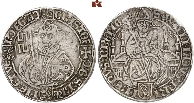 ERZBISTUM Christoph, Herzog von Braunschweig, 1511-1558.