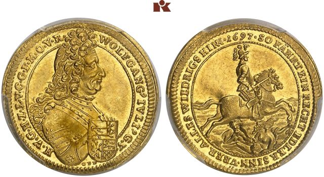 HOHENLOHE-NEUENSTEIN, GRAFSCHAFT Wolfgang Julius, 1641-1698.