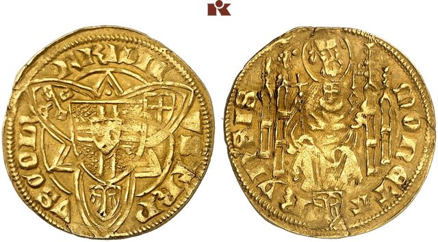 ERZBISTUM Friedrich III. von Saarwerden, 1371-1414.