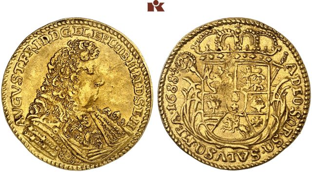 BISTUM August Friedrich, Herzog von Holstein-Gottorp, 1666-1705.