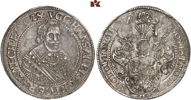MECKLENBURG-GÜSTROW, HERZOGTUM Johann Albrecht II., 1611-1636.