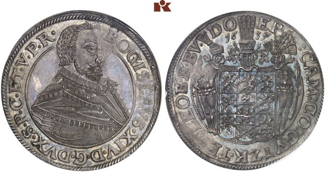 POMMERN, HERZOGTUM NACH DER LANDESVEREINIGUNG VON 1625 Bogislaw XIV., (1620-) 1625-1637.