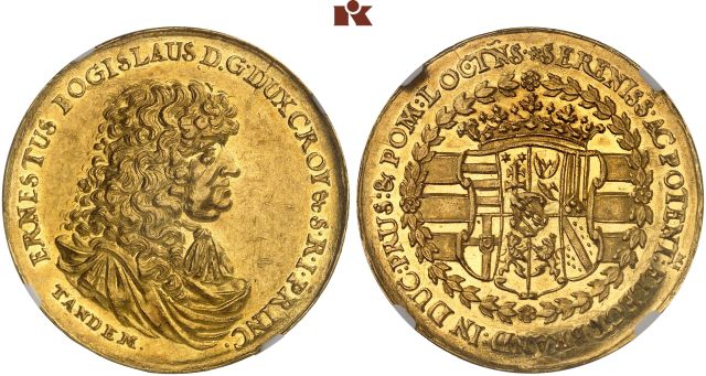 POMMERN, HERZOGTUM NACH DER LANDESVEREINIGUNG VON 1625 Ernst Bogislaw, Statthalter von Pommern 1665-1678.