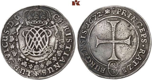 BISTUM Christian Ludwig von Mecklenburg-Schwerin, 1658-1692.