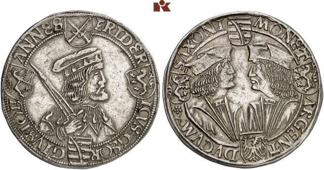 SACHSEN, KURFÜRSTENTUM Friedrich III. der Weise, Georg und Johann, 1500-1507.