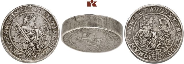 SACHSEN, KURFÜRSTENTUM Christian II., Johann Georg I. und August, 1591-1611.