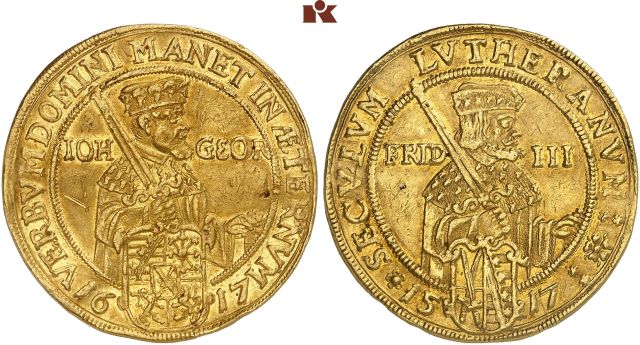 SACHSEN, KURFÜRSTENTUM Johann Georg I., 1615-1656.