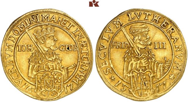 SACHSEN, KURFÜRSTENTUM Johann Georg I., 1615-1656.