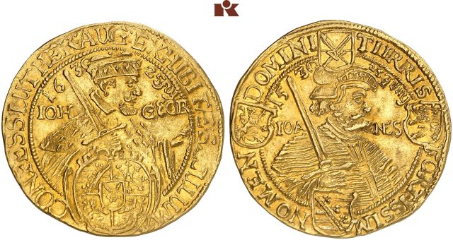 SACHSEN, KURFÜRSTENTUM Johann Georg I., 1615-1656.